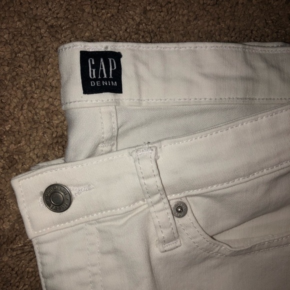GAP Denim White Ankle Legging Jeans Size 30 Regular - Picture 7 of 8